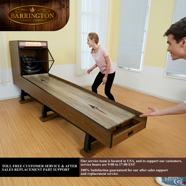 Barrington Billiards Company Table de jeu « Roll and Score » de 10 pi